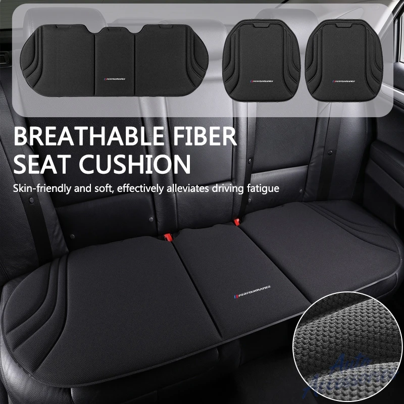 Car Seat Cushion Front Rear Breathable Anti-Slip Cover Seat Protection Mat Pad For BMW Performance M Power M3 M5 F15 E60 Sticker
Car Seat Cushion Front Rear Breathable Anti-Slip Cover Seat Protection Mat Pad For BMW Performance M Power M3 M5 F15 E60 Sticker