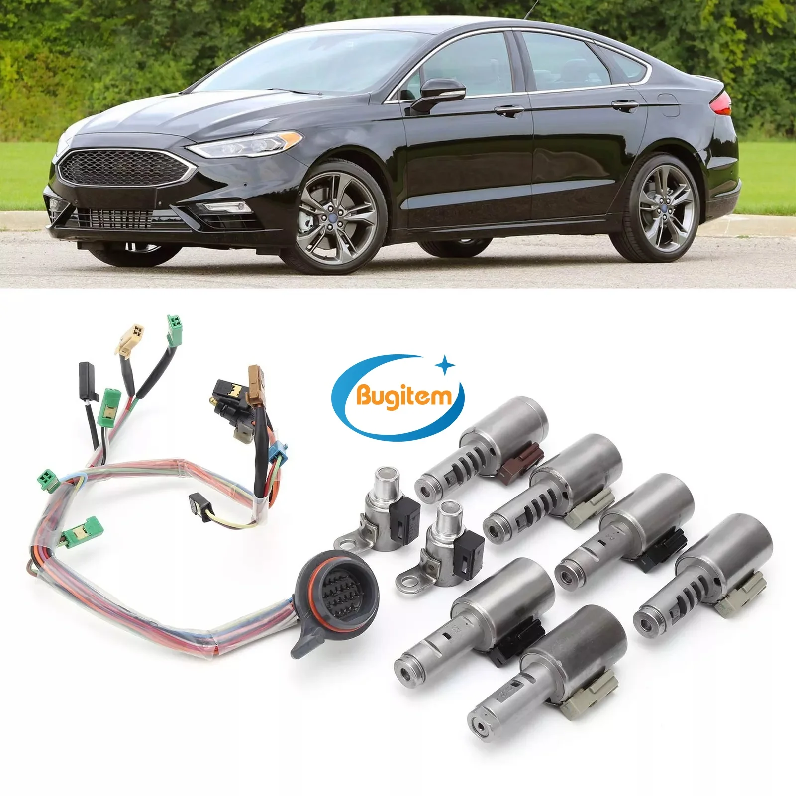 Automatic Transmission Solenoid Valve Kit With Harness 078220261C AF21 TF-81 Suitable For Ford Fusion Mazda Volvo Lincoln
Automatic Transmission Solenoid Valve Kit With Harness 078220261C AF21 TF-81 Suitable For Ford Fusion Mazda Volvo Lincoln