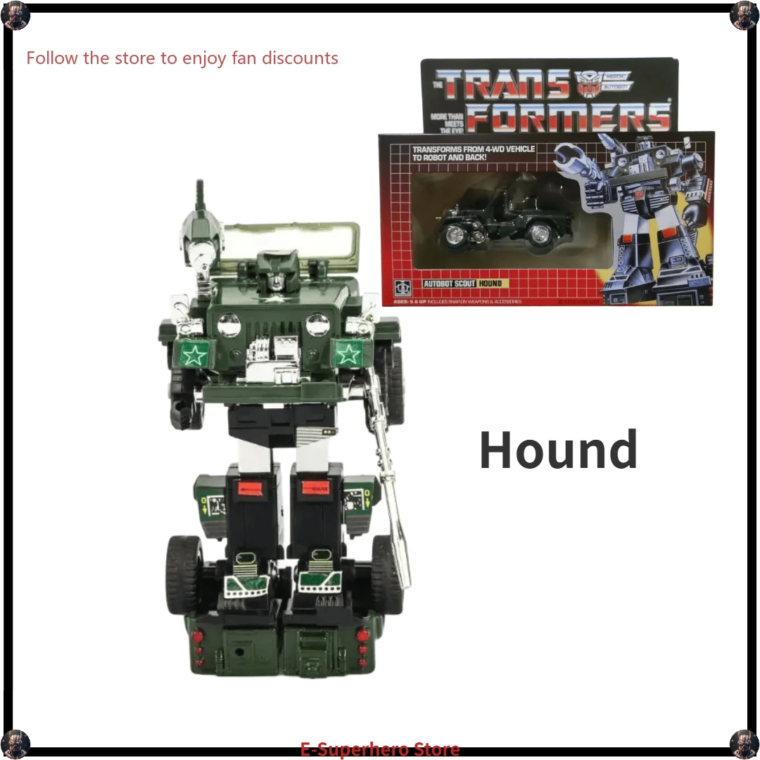 В наличии Трансформирующая игрушка Трансформация G1 Hound Совершенно новые фигурки героев Коллекция игрушек Подарки
В наличии Трансформирующая игрушка Трансформация G1 Hound Совершенно новые фигурки героев Коллекция игрушек Подарки