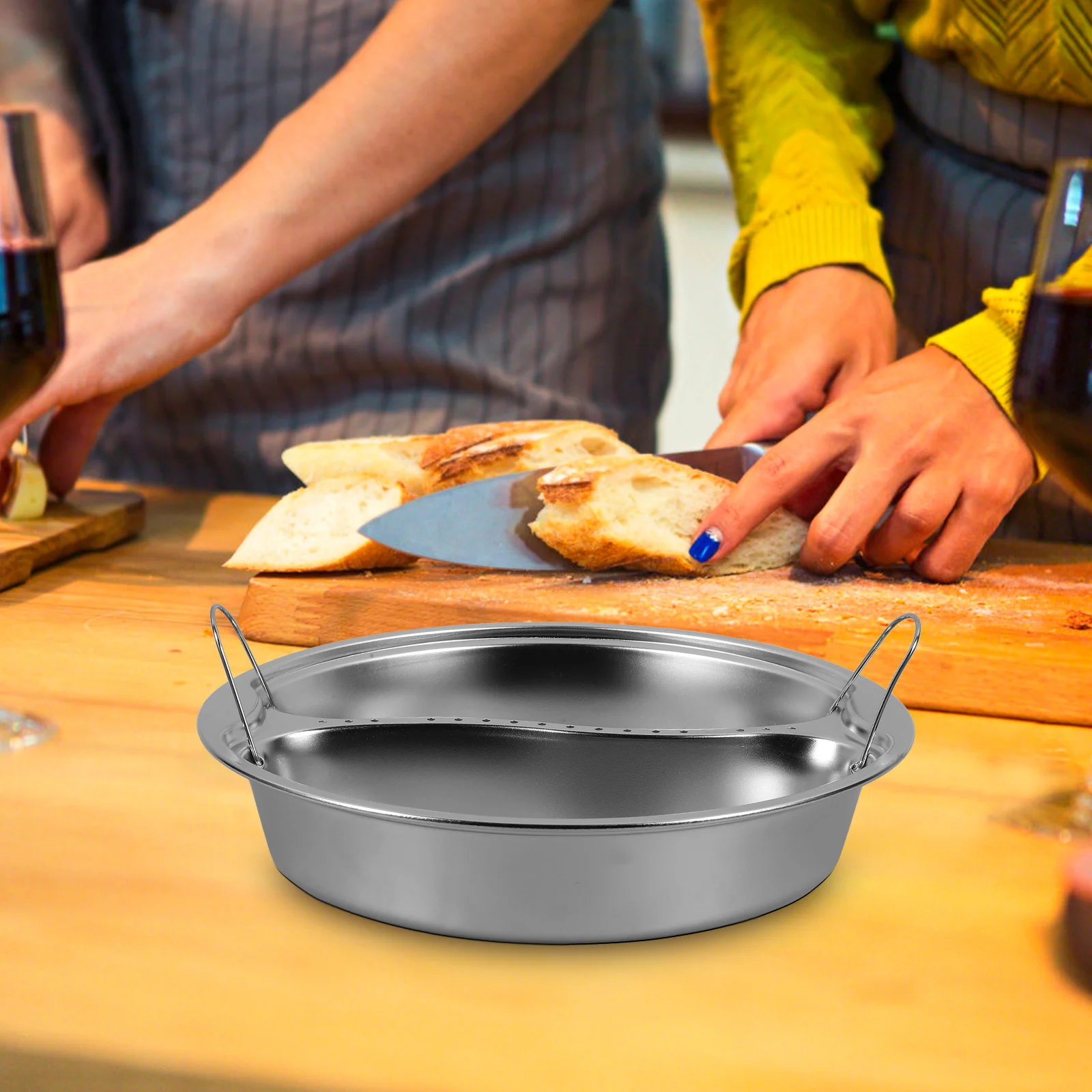 Stainless Steel Steaming Basket Large Double Handle Heavy Duty Food Steamer Tray For Rice Vegetables Fish Corn Pot Cooker
Stainless Steel Steaming Basket Large Double Handle Heavy Duty Food Steamer Tray For Rice Vegetables Fish Corn Pot Cooker