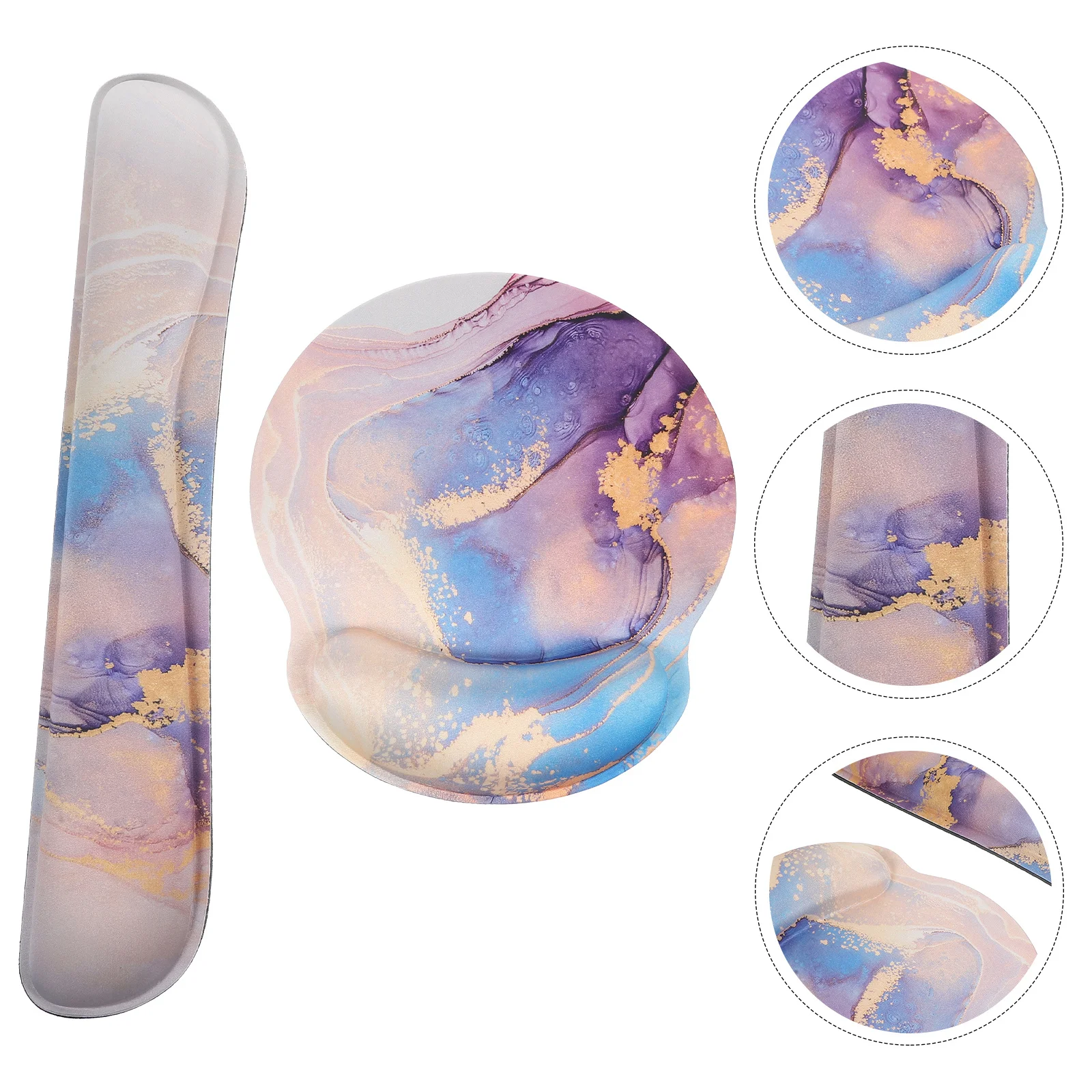 1Set Anti-Slip Memory Foam Mouse Pad with Wrist Rest Ergonomic Round Shape for Laptop Computer Comfortable Fatigue Relief Desk
1Set Anti-Slip Memory Foam Mouse Pad with Wrist Rest Ergonomic Round Shape for Laptop Computer Comfortable Fatigue Relief Desk