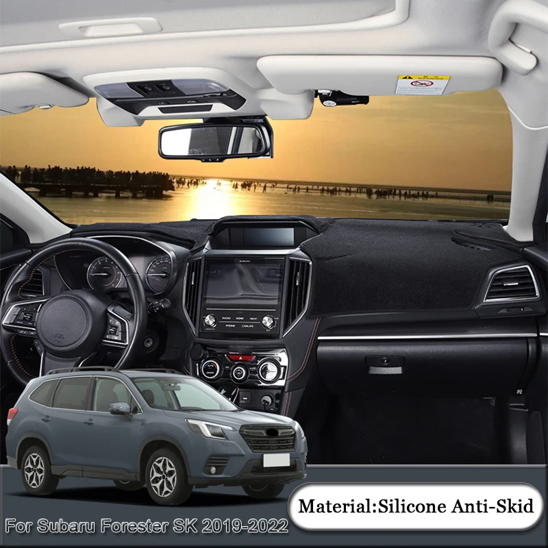 Автомобильный Стайлинг для Subaru Forester SK 2019-2022, защитный коврик для приборной панели, затеняющая Подушка, коврик с розовым ковриком, аксессуары...
Автомобильный Стайлинг для Subaru Forester SK 2019-2022, защитный коврик для приборной панели, затеняющая Подушка, коврик с розовым ковриком, аксессуары...