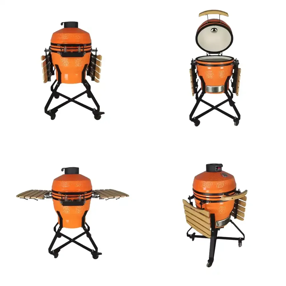 KIMSTONE 16 Inch Top Sale Tabletop Series Solar Cooker Smoker Kamado Grill for Outdoor Cooking
KIMSTONE 16 Inch Top Sale Tabletop Series Solar Cooker Smoker Kamado Grill for Outdoor Cooking