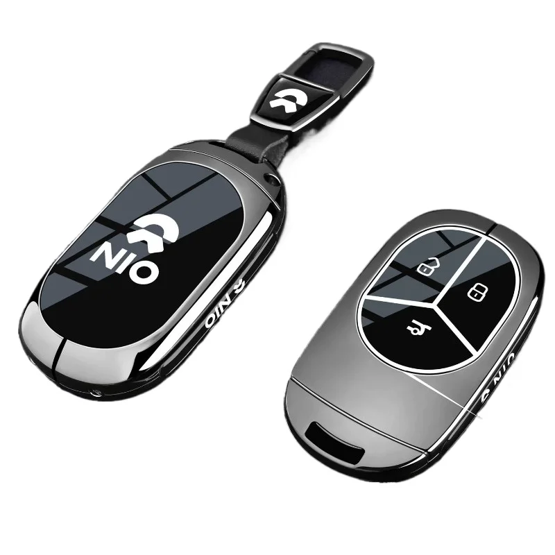 Zinc Alloy Key Fob Cover for NIO ET5T/ES8/ET7/ET9/EC6/ES6/EC7/ES7, Heavy Duty Metal Protective Case Shell with Keychain,
Zinc Alloy Key Fob Cover for NIO ET5T/ES8/ET7/ET9/EC6/ES6/EC7/ES7, Heavy Duty Metal Protective Case Shell with Keychain,