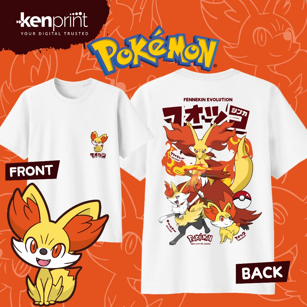 2026 Pokémon Anime Fennekin Graphic New TShirt Men Women Cotton Casual High Quality Japanese Cartoon Summer Y2k Casual Clothes
2026 Pokémon Anime Fennekin Graphic New TShirt Men Women Cotton Casual High Quality Japanese Cartoon Summer Y2k Casual Clothes