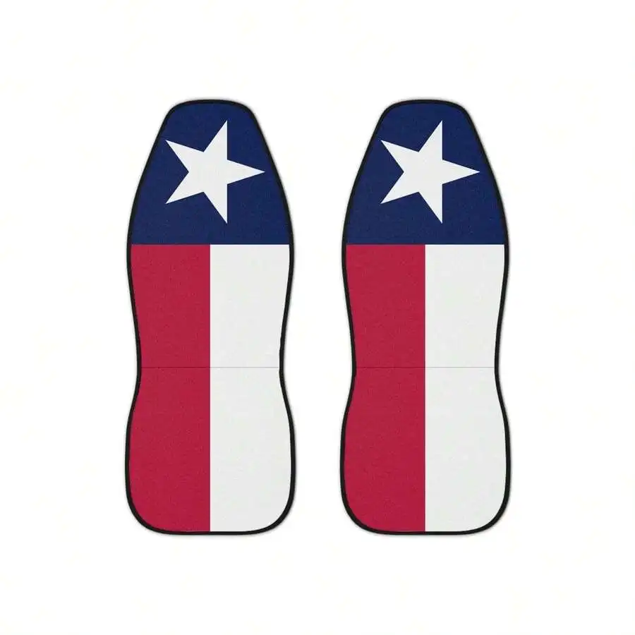 Texas Flag Car Seat Covers 2 Piece Front Auto SUV Protector Decoration
Texas Flag Car Seat Covers 2 Piece Front Auto SUV Protector Decoration