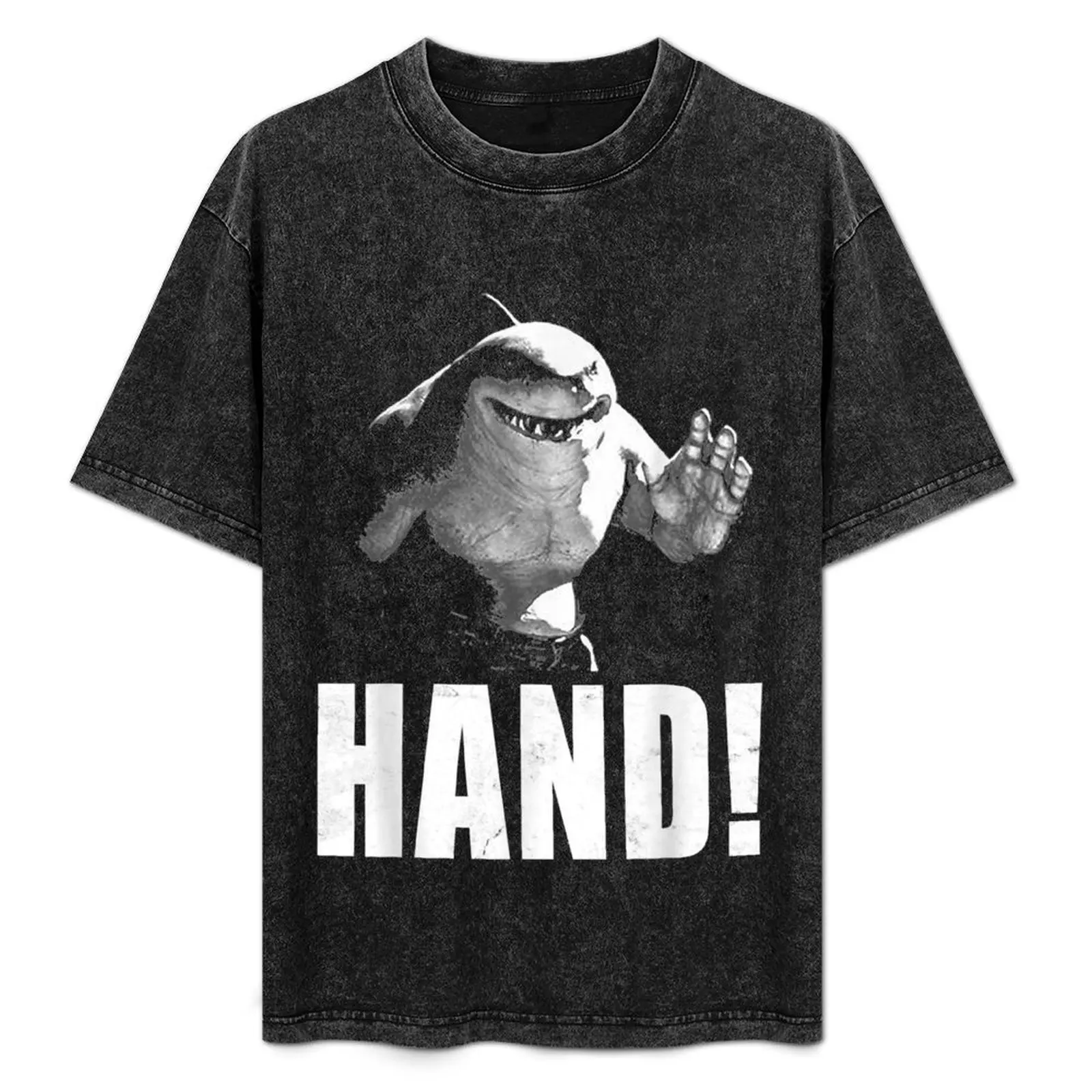 King Shark Hand! Funny King NomNom Nanaue T-Shirt Functional Casual Short Sleeve Tee
King Shark Hand! Funny King NomNom Nanaue T-Shirt Functional Casual Short Sleeve Tee