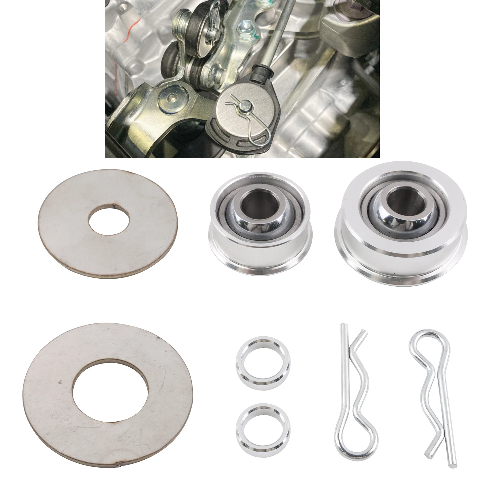 Втулки троса ручного переключения передач Модернизированные сферические втулки для Toyota GR Corolla 2023+
Втулки троса ручного переключения передач Модернизированные сферические втулки для Toyota GR Corolla 2023+