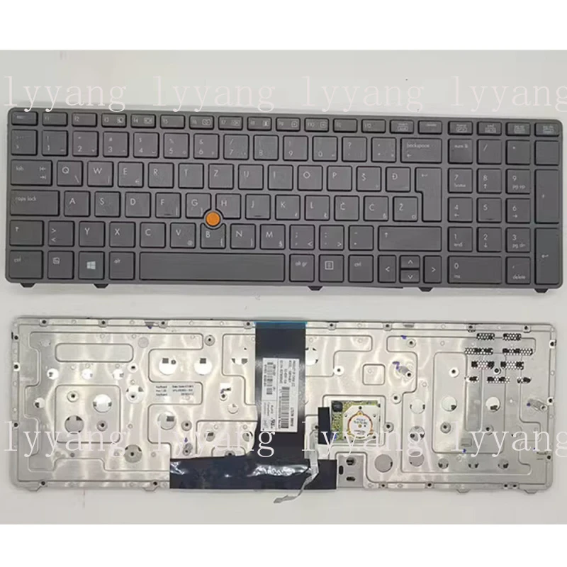 Клавиатура для ноутбуков HP 8560, 8560W, 8570W, US-раскладка, с трекпойнтером
Клавиатура для ноутбуков HP 8560, 8560W, 8570W, US-раскладка, с трекпойнтером