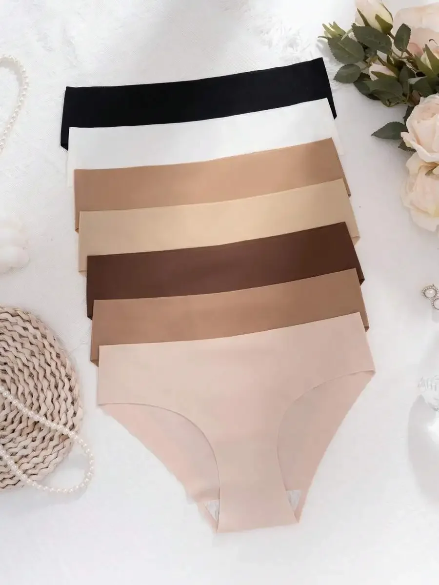 7 Pairs Women Seamless Comfortable Breathable Triangle Panties
7 Pairs Women Seamless Comfortable Breathable Triangle Panties