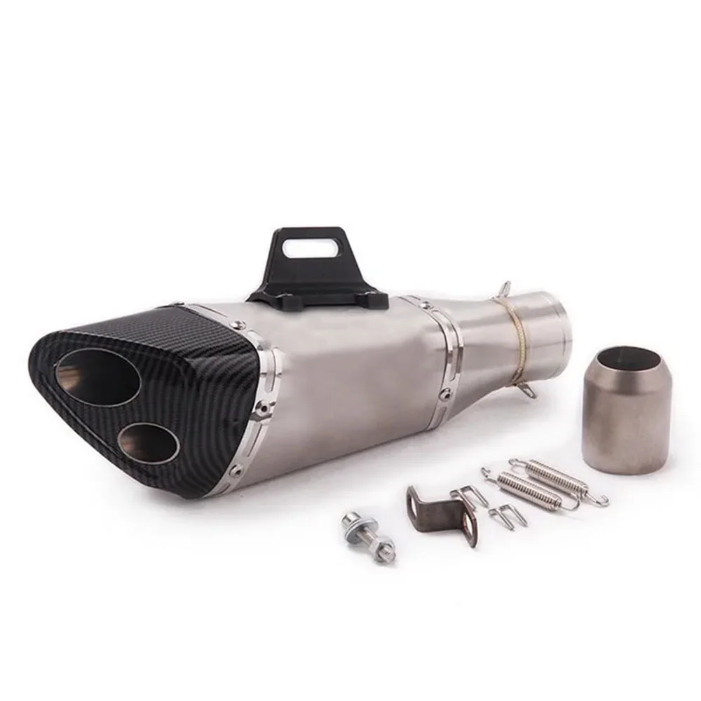 Hot Sale 51MM Universal Motorcycle Exhaust Pipe R11 Escape Moto For Z650 Z900 ER6N YZF R1 R3 S1000RR CBR1000RR Factory Price
Hot Sale 51MM Universal Motorcycle Exhaust Pipe R11 Escape Moto For Z650 Z900 ER6N YZF R1 R3 S1000RR CBR1000RR Factory Price