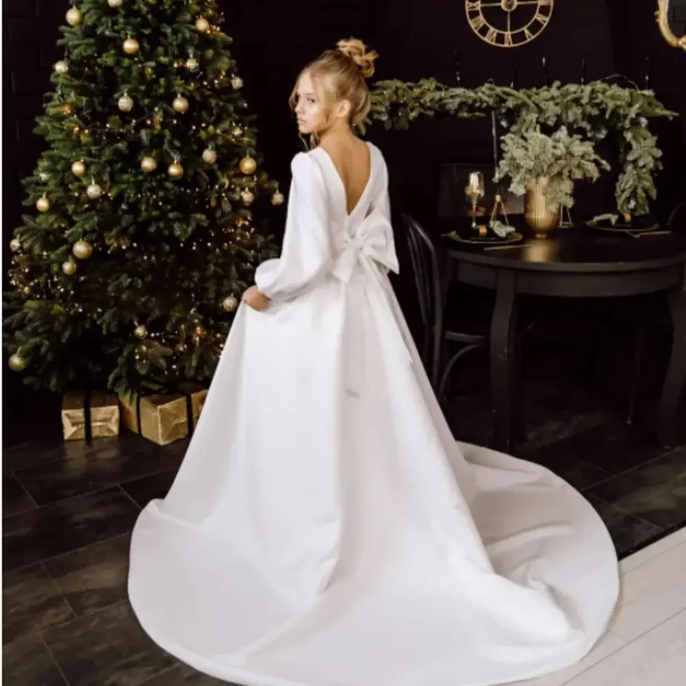 Flower Girl Dresses For Weddings Princess Lace Backless Holy First Communion Gowns Party Pageant Dress Girls Gowns
Flower Girl Dresses For Weddings Princess Lace Backless Holy First Communion Gowns Party Pageant Dress Girls Gowns