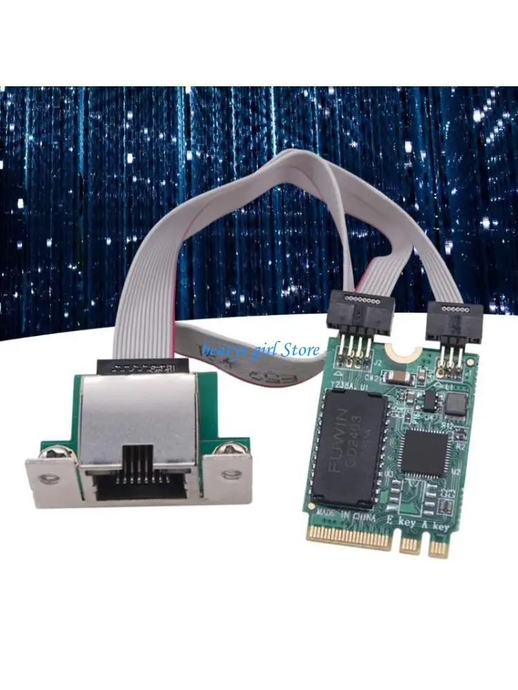 C7AB Computer 2.5G Networking Card with M.2 A+E Adapter 2.5G/1000/100Mbps Fast WIFI
C7AB Computer 2.5G Networking Card with M.2 A+E Adapter 2.5G/1000/100Mbps Fast WIFI