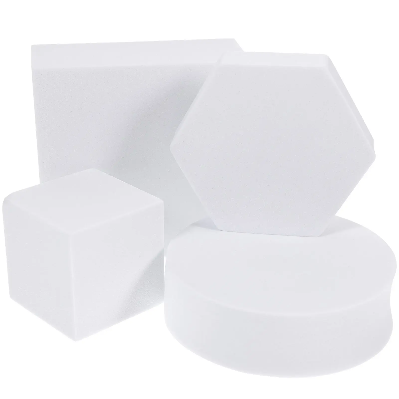 4pcs White Geometric Cube Props for Product Photography Small Item Photoshoot Background Foams Material Durable
4pcs White Geometric Cube Props for Product Photography Small Item Photoshoot Background Foams Material Durable