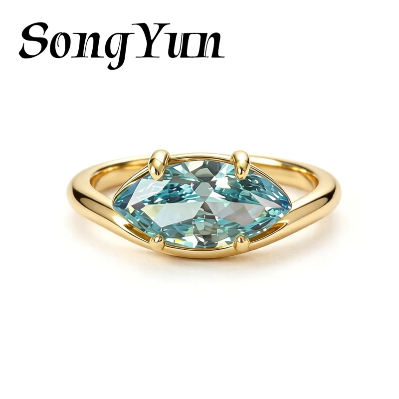 SongYun Jewelry 925 Sterling Silver Ring Fine High Carbon Gemstones HCD Gemstones Wedding 925 Sterling Silver Ring Accessories
SongYun Jewelry 925 Sterling Silver Ring Fine High Carbon Gemstones HCD Gemstones Wedding 925 Sterling Silver Ring Accessories