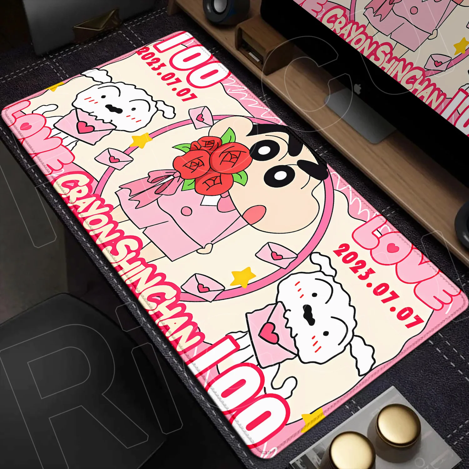 HD Print Pink Cartoon Crayon Shin-chans Mousepad 120x60cm Computer Gamers Stitch Edge Keyboard Table Mat XXXL Non-slip Mouse Pad
HD Print Pink Cartoon Crayon Shin-chans Mousepad 120x60cm Computer Gamers Stitch Edge Keyboard Table Mat XXXL Non-slip Mouse Pad