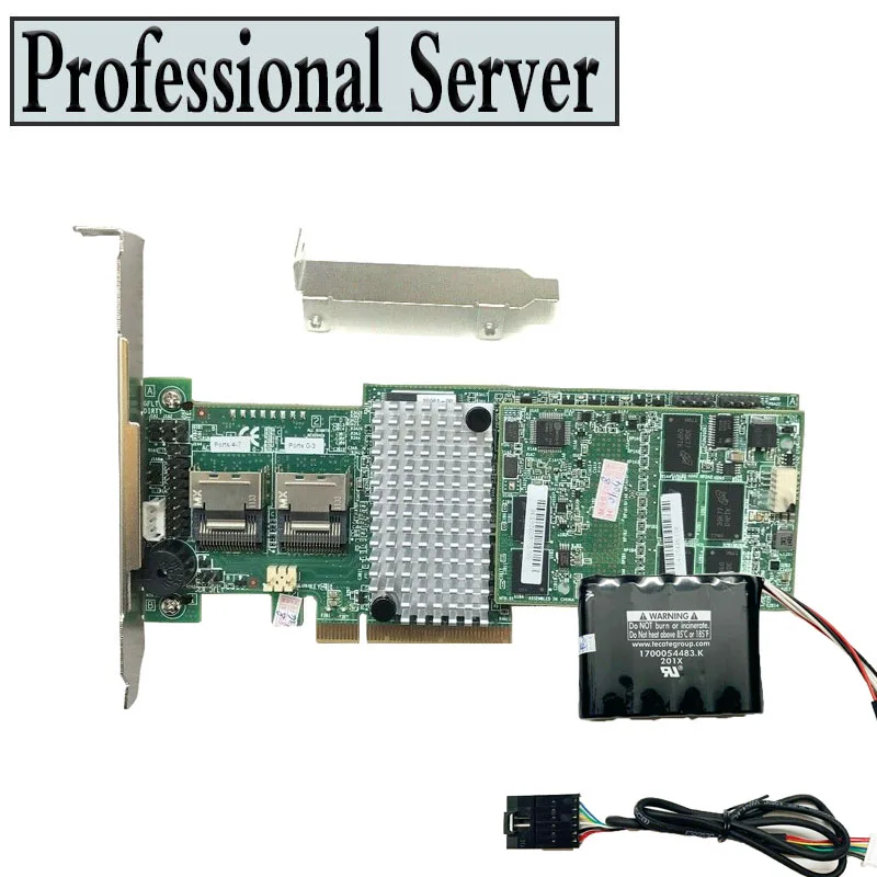 LSI MegaRaid 9270CV-8i 1GB Cache SAS SATA RAID PCIe 3.0 6Gbps with Battery
LSI MegaRaid 9270CV-8i 1GB Cache SAS SATA RAID PCIe 3.0 6Gbps with Battery