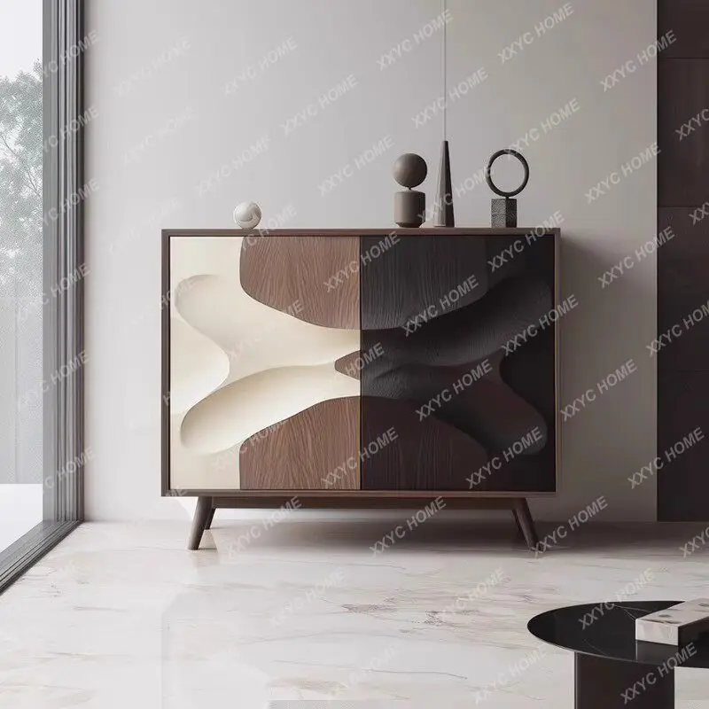 Vintage-inspired entryway cabinet: modern minimalist, light luxury solid wood high-capacity storage console table
Vintage-inspired entryway cabinet: modern minimalist, light luxury solid wood high-capacity storage console table