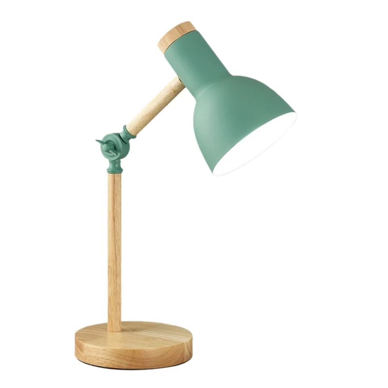 Nordic Wooden Iron LED Folding Simple Desk Lamp Eye Protection Reading Table Lamp Living Room Decor,Green,US Plug
Nordic Wooden Iron LED Folding Simple Desk Lamp Eye Protection Reading Table Lamp Living Room Decor,Green,US Plug