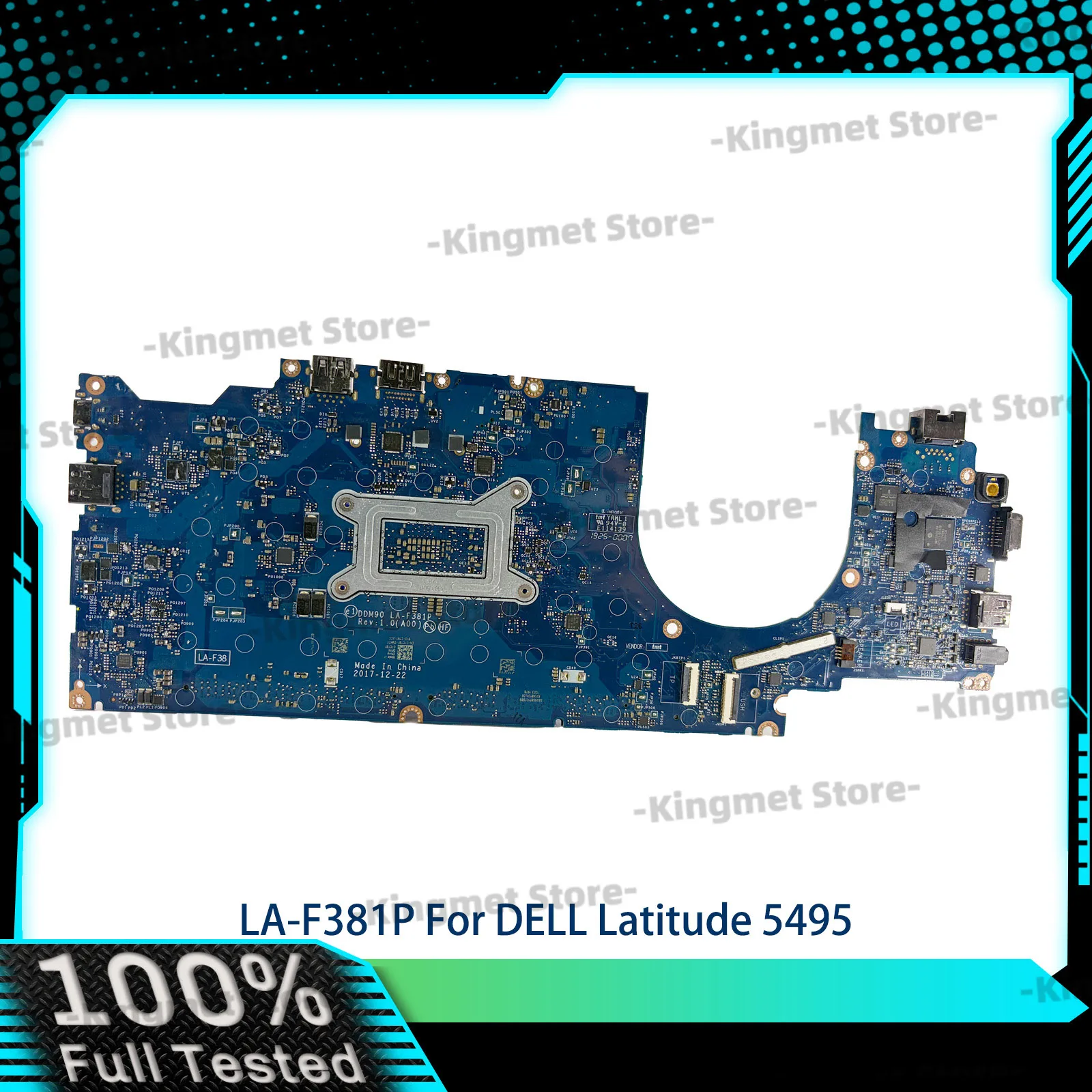 Laptop Motherboard For Dell Latitude 5495 LA-F381P with R3 R5 R7 CPU 07CT81 09GYDK 0MV0K5 High-quality 100% Fully Tested
Laptop Motherboard For Dell Latitude 5495 LA-F381P with R3 R5 R7 CPU 07CT81 09GYDK 0MV0K5 High-quality 100% Fully Tested