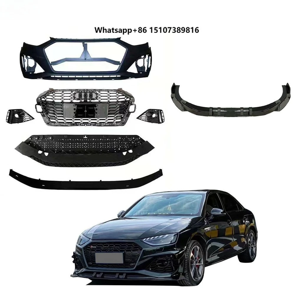 Manufacturing Source Car Accessories Front Bumper With Middle Grille Front Lip for A4 to Rs4 2020-2025
Manufacturing Source Car Accessories Front Bumper With Middle Grille Front Lip for A4 to Rs4 2020-2025
