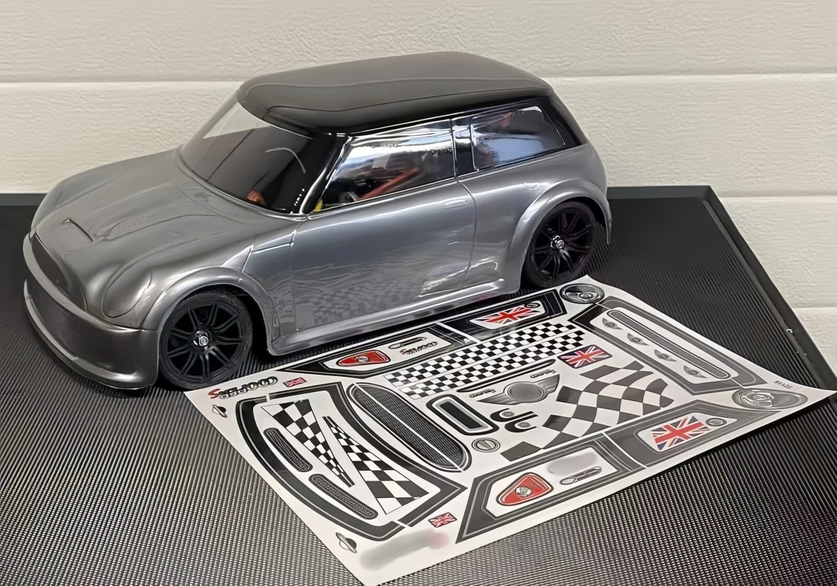 1/10 Mini CooperS Clear RC Body Shell for Drift Chassis Tamiya TT-02 Kyosho Fazer 3racing Sakura MST FXX-R RMX Yokomo YD2
1/10 Mini CooperS Clear RC Body Shell for Drift Chassis Tamiya TT-02 Kyosho Fazer 3racing Sakura MST FXX-R RMX Yokomo YD2