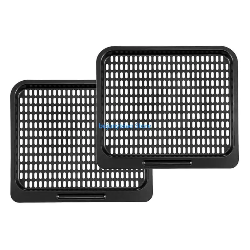 900B 2Pcs Convenient Air Fryer Replacement Tray Easy to Cooking Nonstick Baking Pan Square Oven Pan Mesh Cooking Rack Kitchen
900B 2Pcs Convenient Air Fryer Replacement Tray Easy to Cooking Nonstick Baking Pan Square Oven Pan Mesh Cooking Rack Kitchen