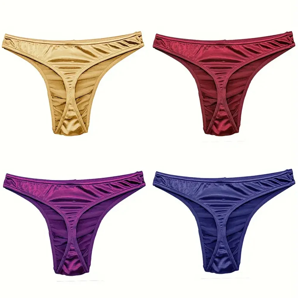 Sexy Underwear Men Gay Thong Lingerie Sissy G-Strings Breathable T-Back low-Rise Satin Silky Solid SMLXL2XL3XL
Sexy Underwear Men Gay Thong Lingerie Sissy G-Strings Breathable T-Back low-Rise Satin Silky Solid SMLXL2XL3XL