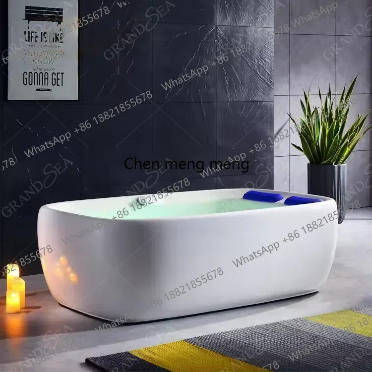 Custom Massage Spa Bath Tub 2-Person Freestanding Waterfall Bubble Soaking Apartment Use
Custom Massage Spa Bath Tub 2-Person Freestanding Waterfall Bubble Soaking Apartment Use