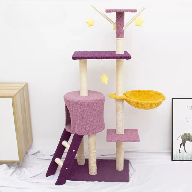 Sandbox Indoor Cat Tower Large Tree Post Castle Modern Cat Tower Climbing Stairs Things Scratcher Rascador De Gatos Cat Toy
Sandbox Indoor Cat Tower Large Tree Post Castle Modern Cat Tower Climbing Stairs Things Scratcher Rascador De Gatos Cat Toy