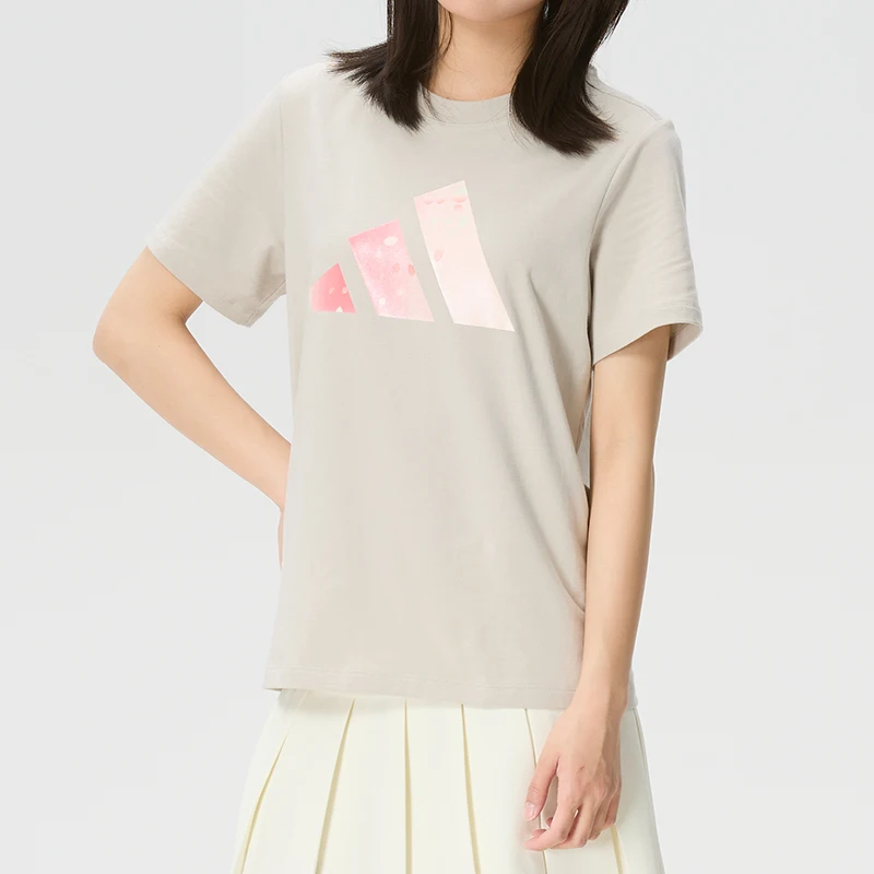 Adidas T-Shirt Women's Sportswear Running Fitness Training Clothing Comfortable Breathable Trendy Fashion Short-Sleeved Ks2869
Adidas T-Shirt Women's Sportswear Running Fitness Training Clothing Comfortable Breathable Trendy Fashion Short-Sleeved Ks2869
