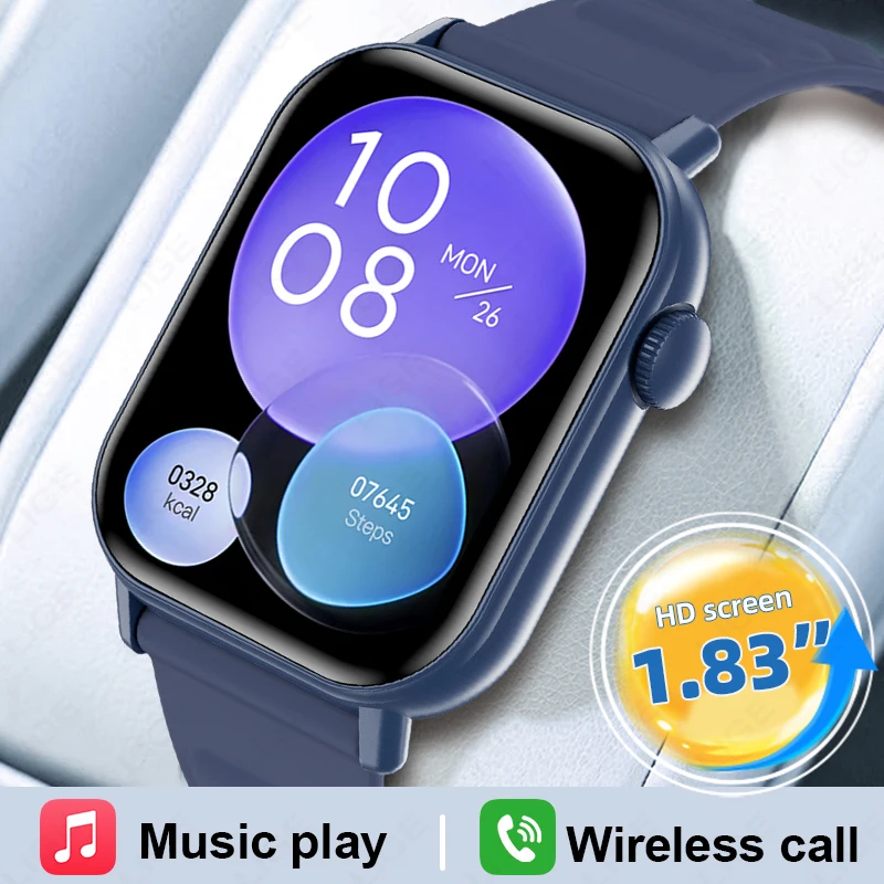 LIGE New Full Touch Screen Smart Watch Men Voice Assistant Bluetooth Call Men's Watches Health Monitoring Smartwatch Men Women
LIGE New Full Touch Screen Smart Watch Men Voice Assistant Bluetooth Call Men's Watches Health Monitoring Smartwatch Men Women