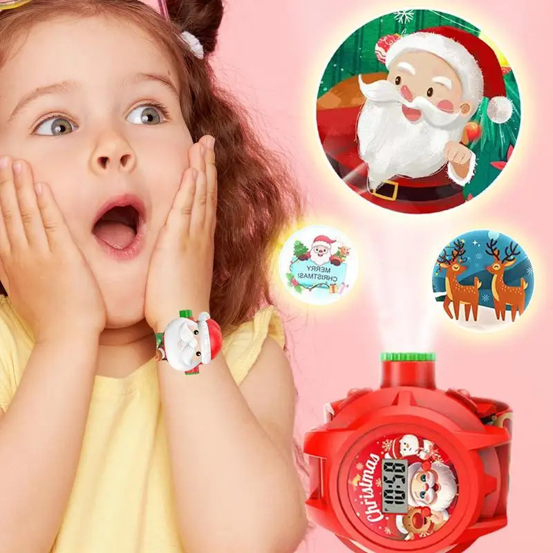 Kids Watch Toy Kids Watch 3D Santa Claus Projection Digital Watch Cartoon Light Up Watch Toy Educational Toy For Kids & Girls
Kids Watch Toy Kids Watch 3D Santa Claus Projection Digital Watch Cartoon Light Up Watch Toy Educational Toy For Kids & Girls