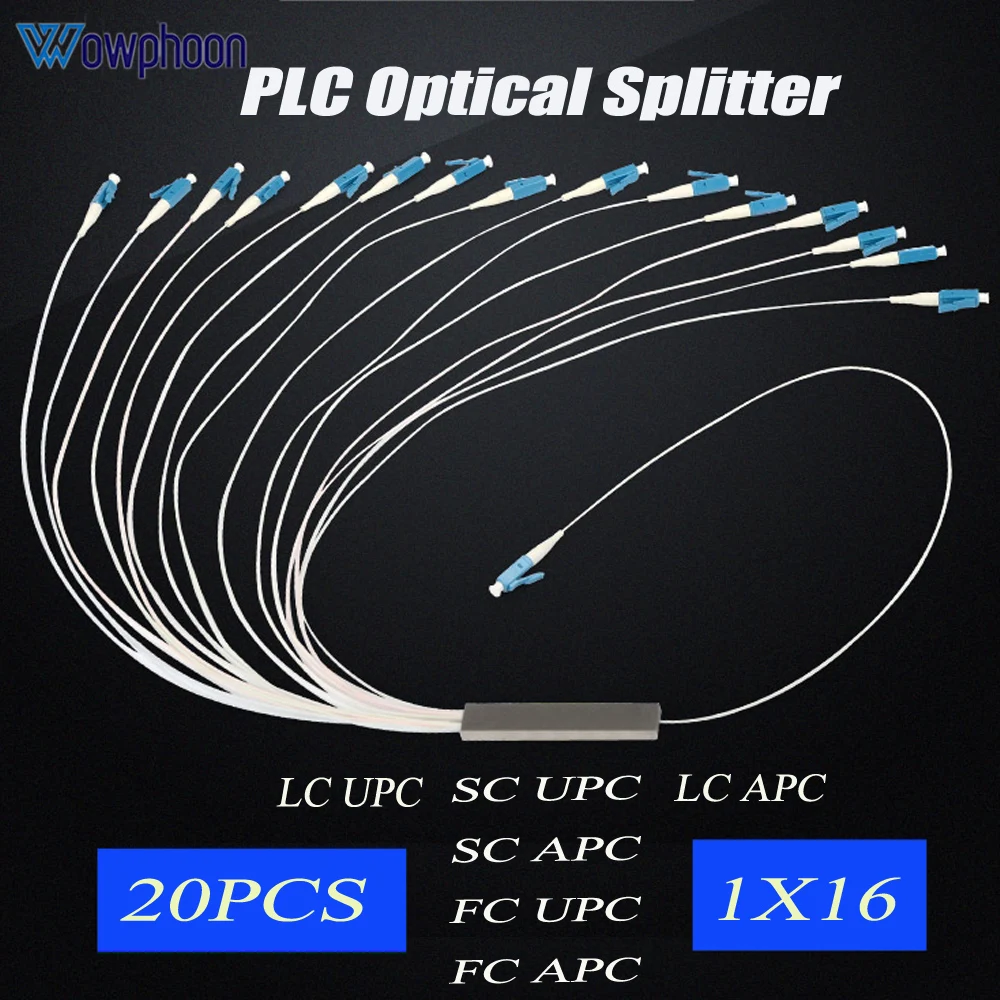 Mini fiber optic splitter, 20PCs, FTTH SC APC splitter, splitter 1x16 splitter, LC FC UPC 1x16 way customized
Mini fiber optic splitter, 20PCs, FTTH SC APC splitter, splitter 1x16 splitter, LC FC UPC 1x16 way customized