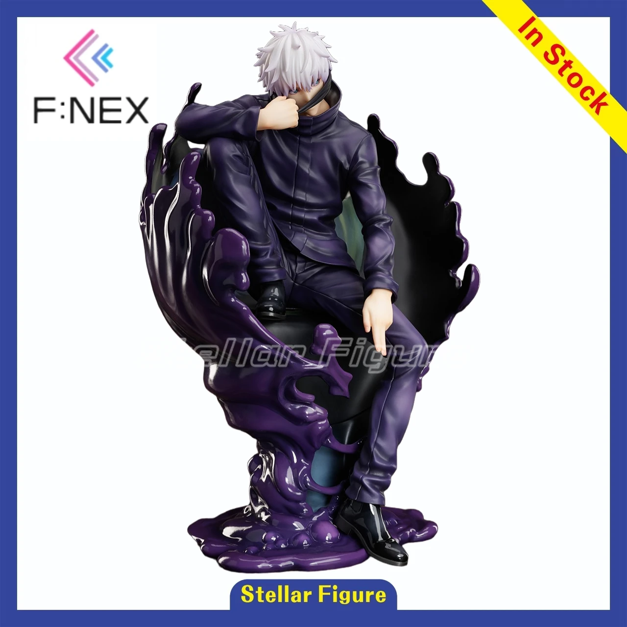 【SF】In Stock F:NEX Jujutsukaisen Satoru Gojo 1/7 Scale Figures Model Collection Anime
【SF】In Stock F:NEX Jujutsukaisen Satoru Gojo 1/7 Scale Figures Model Collection Anime