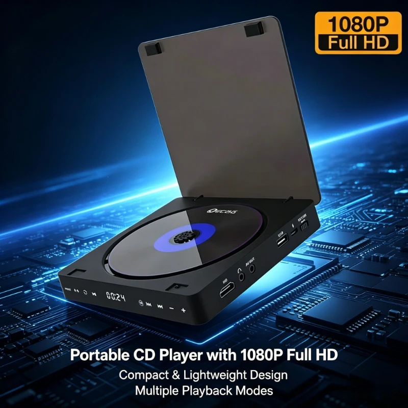 DVD Player HD Player HDMI AV Connection With USB input Headphone Output touch LED Screen HD 1080P Type-C 5V / 2A
DVD Player HD Player HDMI AV Connection With USB input Headphone Output touch LED Screen HD 1080P Type-C 5V / 2A