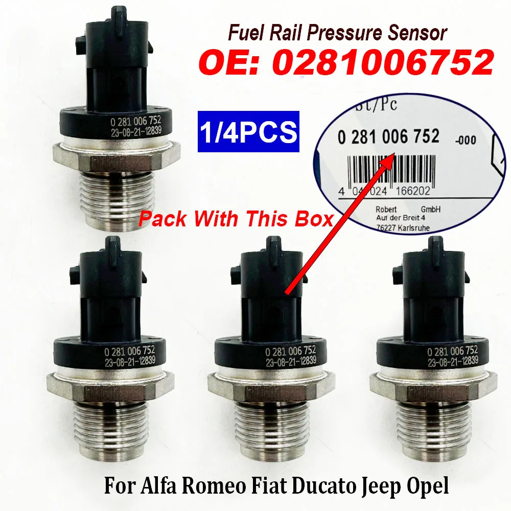 1/4PCS 0281006752 Diesel Fuel Rail High Pressure Sensor For Alfa Romeo Fiat Ducato Jeep Opel Combo 0281007017 55269777 55280822
1/4PCS 0281006752 Diesel Fuel Rail High Pressure Sensor For Alfa Romeo Fiat Ducato Jeep Opel Combo 0281007017 55269777 55280822
