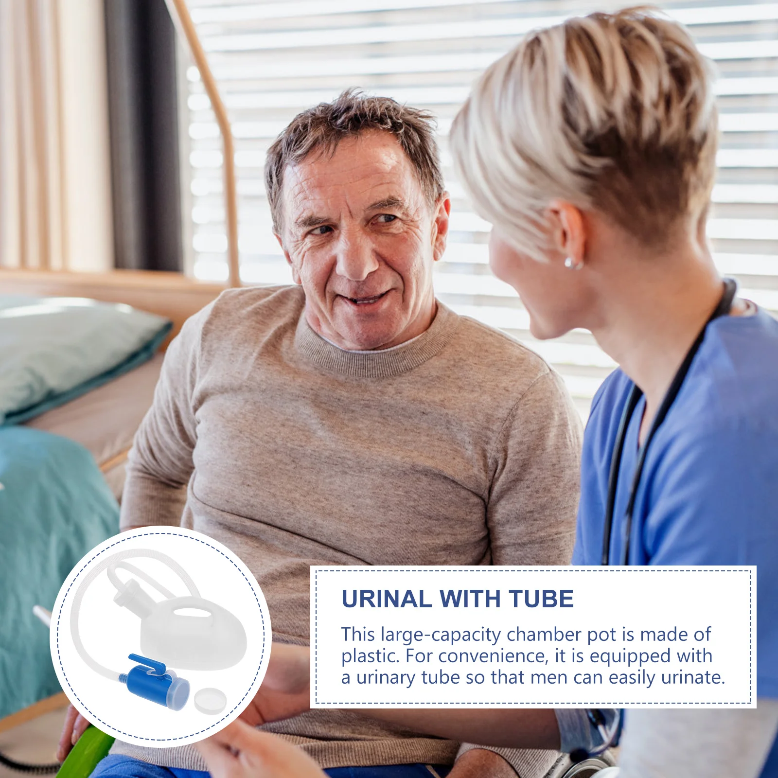 1 комплект, маленькая банка для писсуара, портативная пластиковая бутылка для мочи с трубкой для пожилых мужчин, воронка для писсуара для экстренного использования на открытом воздухе
1 комплект, маленькая банка для писсуара, портативная пластиковая бутылка для мочи с трубкой для пожилых мужчин, воронка для писсуара для экстренного использования на открытом воздухе