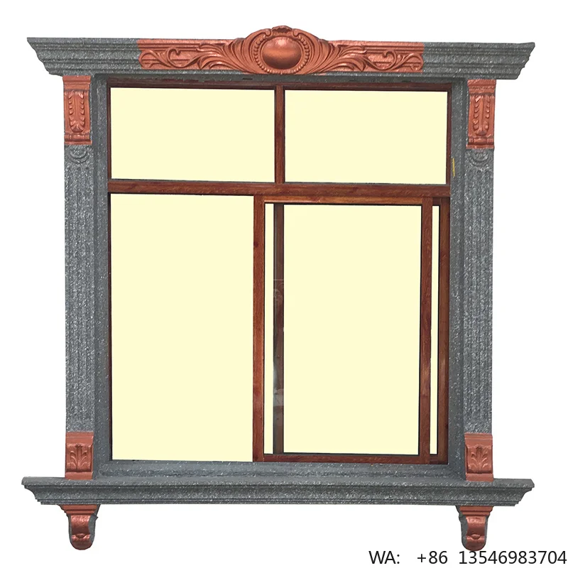 Architecture European Style Window Frames Concrete Moulding
Architecture European Style Window Frames Concrete Moulding