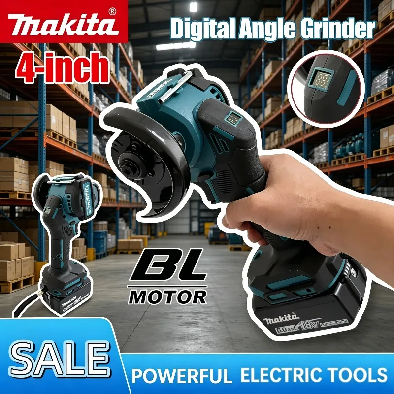 Аккумуляторная угловая шлифмашина Makita 4 дюйма, беспроводная угловая шлифмашина 4 дюйма, электрический отрезной инструмент, циркулярная пила, электроинструмент
Аккумуляторная угловая шлифмашина Makita 4 дюйма, беспроводная угловая шлифмашина 4 дюйма, электрический отрезной инструмент, циркулярная пила, электроинструмент