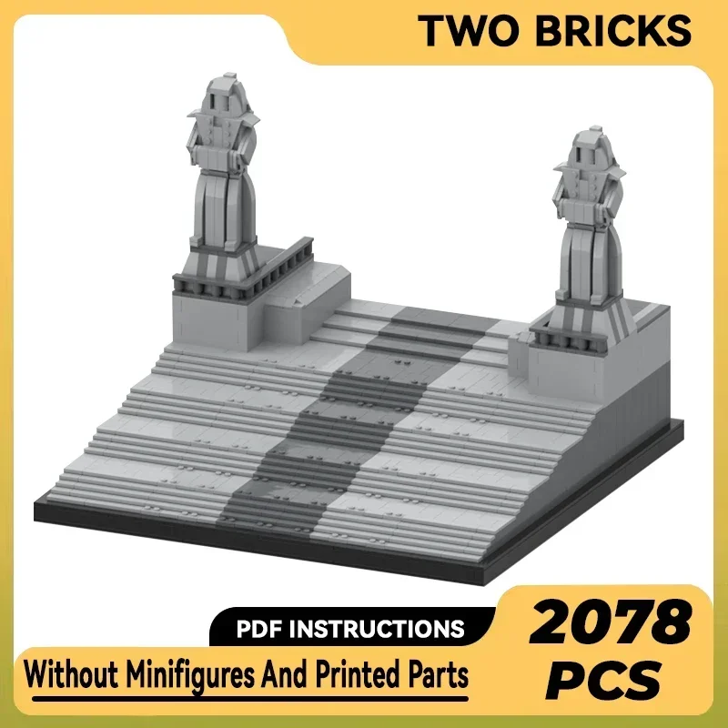 Star Movies Model Moc Building Bricks Temple Entrance Staircase Technology Modular Blocks Gifts Christmas Toys DIY Sets Assembly
Star Movies Model Moc Building Bricks Temple Entrance Staircase Technology Modular Blocks Gifts Christmas Toys DIY Sets Assembly