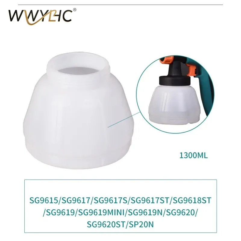 Suitable for 800ml 1300ML Paint Pot for Electric Spray Gun Paint Spray DIY Electric Spritzpistole,Big Spray Bottle
Suitable for 800ml 1300ML Paint Pot for Electric Spray Gun Paint Spray DIY Electric Spritzpistole,Big Spray Bottle