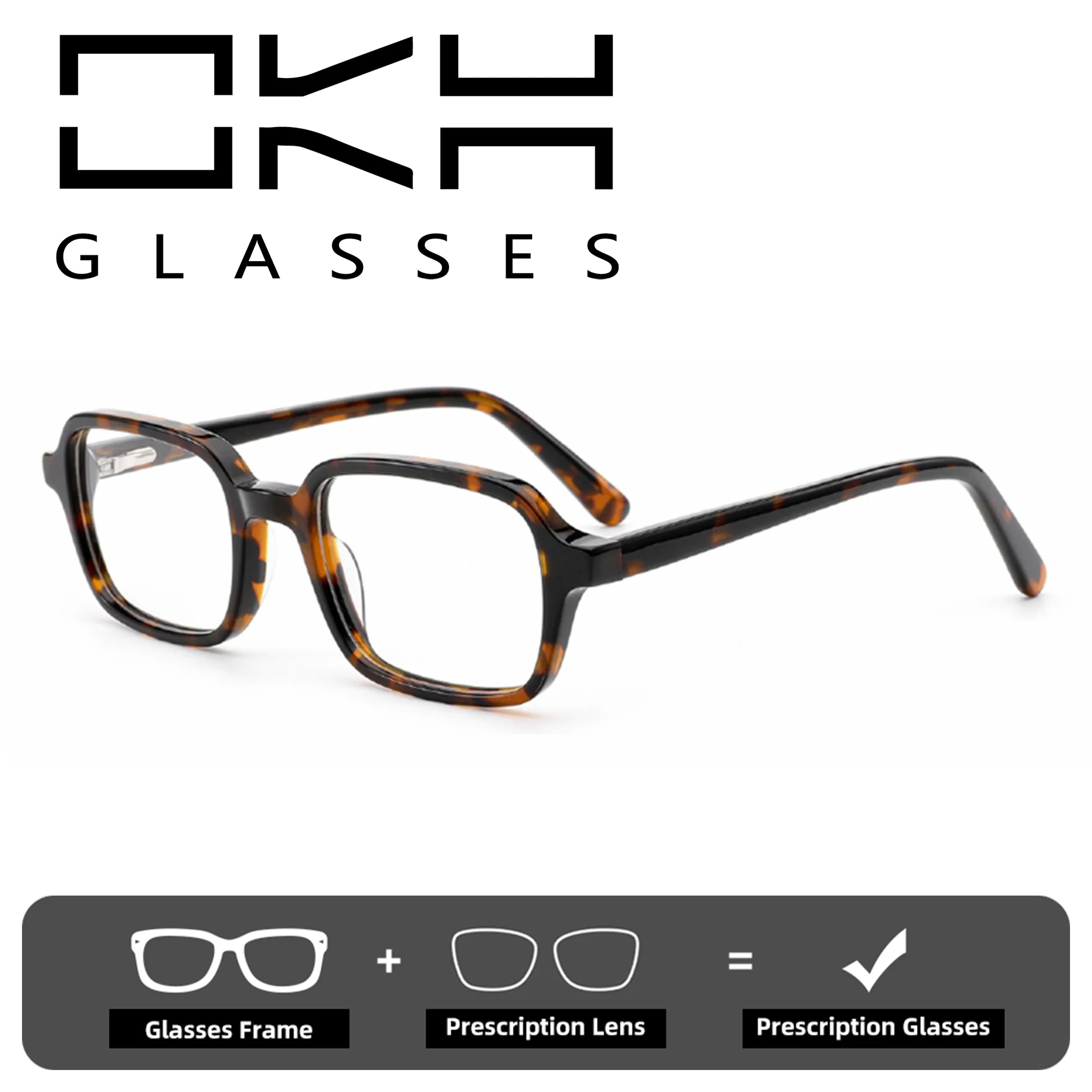 OKH Lightweight Anti Blue Light Glasses Custom Prescription Optical Lenses Men Women Myopia Reading Progressive Eyeglasses
OKH Lightweight Anti Blue Light Glasses Custom Prescription Optical Lenses Men Women Myopia Reading Progressive Eyeglasses