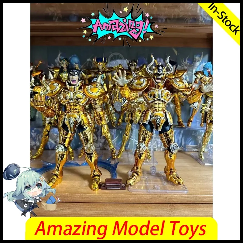 In Stock CS Saint Seiya Myth Cloth EX Metal Armor Taurus Aldebaran 24K Gold Knights of The Zodiac Anime Action Figure Model Toys
In Stock CS Saint Seiya Myth Cloth EX Metal Armor Taurus Aldebaran 24K Gold Knights of The Zodiac Anime Action Figure Model Toys