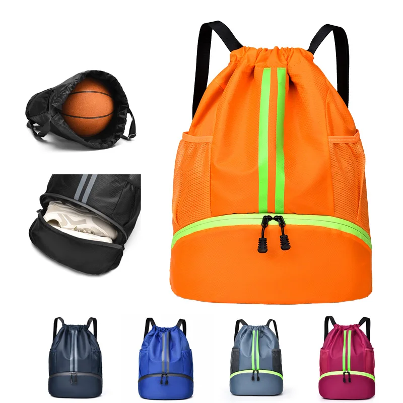 Спортивная сумка на шнурке, влажная и сухая конструкция, прочный легкий рюкзак большой вместимости для улицы, дорожный рюкзак, стиль унисекс
Спортивная сумка на шнурке, влажная и сухая конструкция, прочный легкий рюкзак большой вместимости для улицы, дорожный рюкзак, стиль унисекс