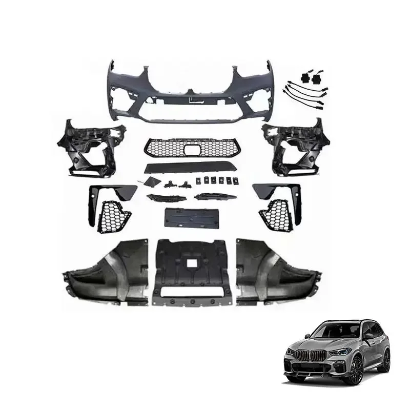 Body Kit Front Rear Bumper Side Skirts For 2019 X5 G Series
Body Kit Front Rear Bumper Side Skirts For 2019 X5 G Series