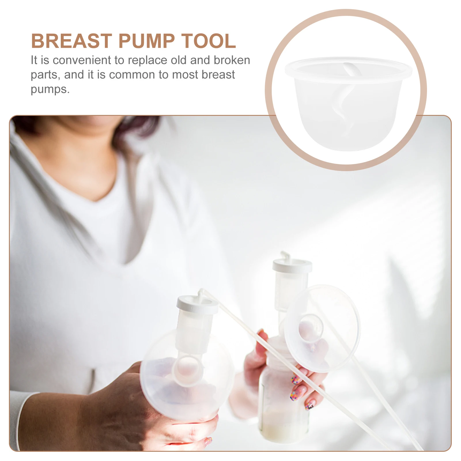 5pcs Electric Breast Pump Silicone Bowl Food Grade Safe Durable Portable Breastfeeding Accessories Household Tool Pump Part
5pcs Electric Breast Pump Silicone Bowl Food Grade Safe Durable Portable Breastfeeding Accessories Household Tool Pump Part