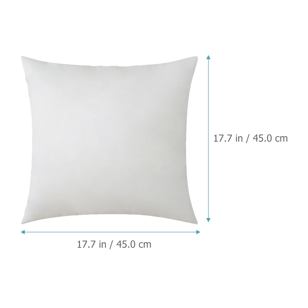 2pcs Soft Pillow Inserts 50X50Cm Cushion Fillers For Sofa Bed Chair Home Decor Stuffer Throw Inserts Reusable
2pcs Soft Pillow Inserts 50X50Cm Cushion Fillers For Sofa Bed Chair Home Decor Stuffer Throw Inserts Reusable