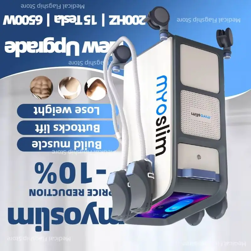 Newest 6500w Upgraded System RF Fat Burning Slimming Weight Burn Fat Full Removal Body Slimming Body Muscle Training Machine
Newest 6500w Upgraded System RF Fat Burning Slimming Weight Burn Fat Full Removal Body Slimming Body Muscle Training Machine