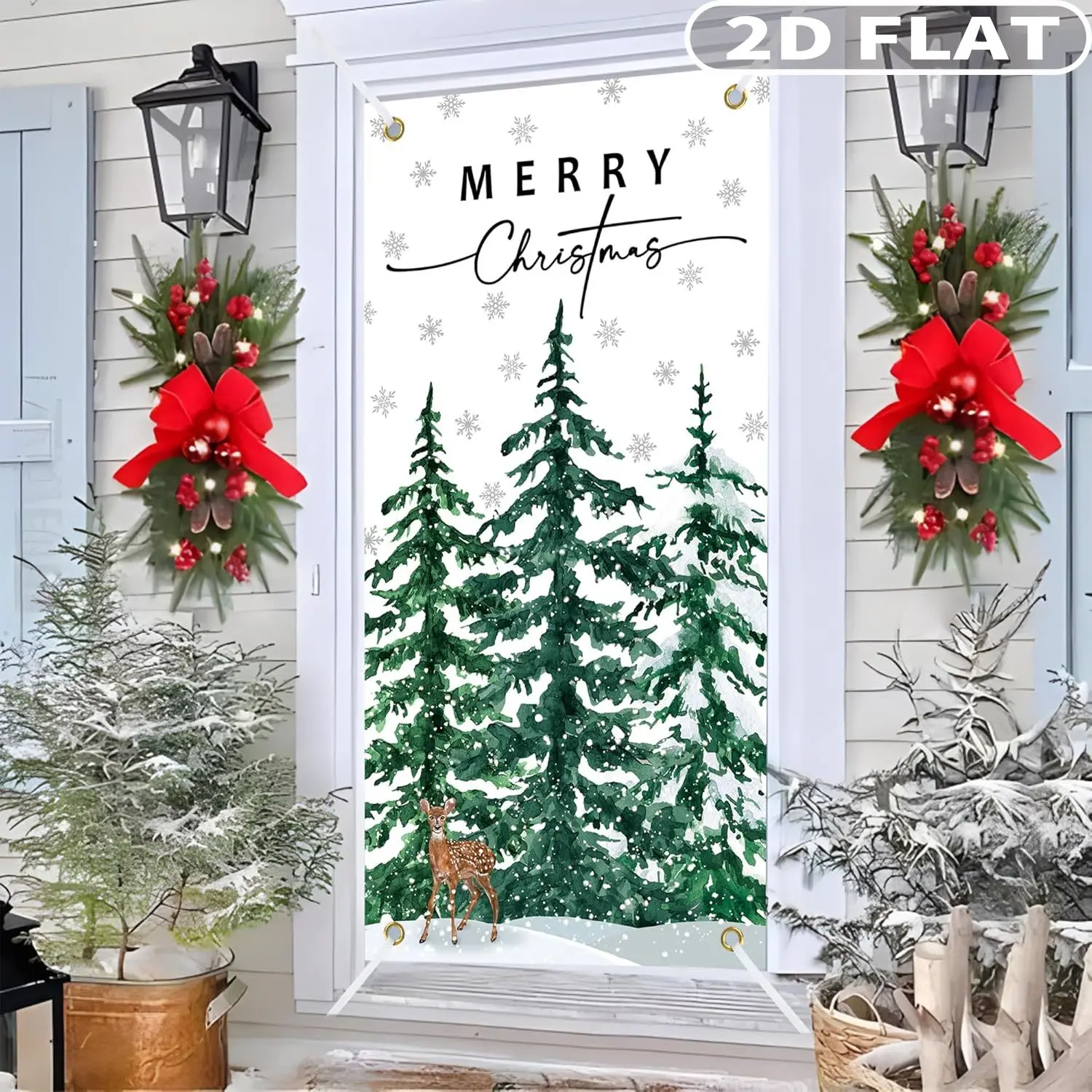 1pc Christmas Xmas Tree Door Cover Banner, 3x6 FT Polyester Merry Christmas Door Hanging Backdrop, Festive Wall Door Decorations
1pc Christmas Xmas Tree Door Cover Banner, 3x6 FT Polyester Merry Christmas Door Hanging Backdrop, Festive Wall Door Decorations